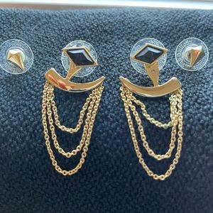 Stella and Dot fringe earrings